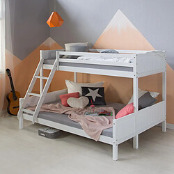 Acheter HOMESTYLE4U Lit superposé - Blanc
