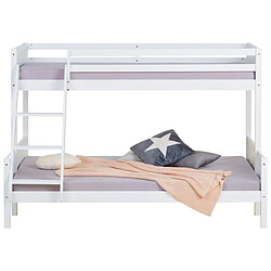 Avis HOMESTYLE4U Lit superposé - Blanc