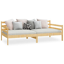 Acheter VidaXL Lit de jour 90x200 cm - Bois massif