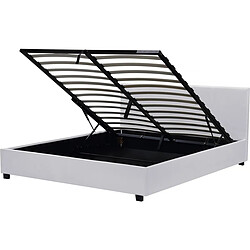Avis Habitat Et Jardin Lit double avec coffre Carla - 160 x 200 cm - Blanc