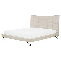 Beliani LANNION Lit avec sommier 160x200 cm