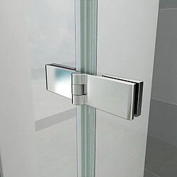 Acheter Pare-baignoire 1300x1400x6mm à 3 volets pliants