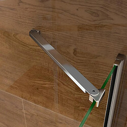 Pare baignoire 110x140 cm pivotante - Générique