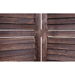 Avis Mendler Paravent intérieur bois – Marron shabby
