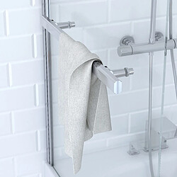 Aurlane TSHAPE - 150x85 cm - Chromé