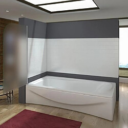 Acheter Pare baignoire 80x140 cm pivotante 180° - Générique