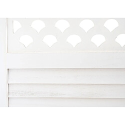 Mendler Paravent HWC-A84 Blanc