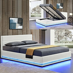MEUBLER DESIGN Ava - Blanc 140x190 cm