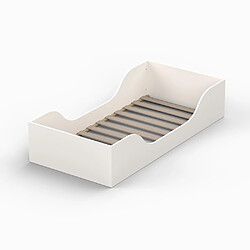 Le Quai Des Affaires Lit NOE 90x190 + sommier / Blanc