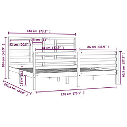 VIDAXL 180x200 cm pas cher