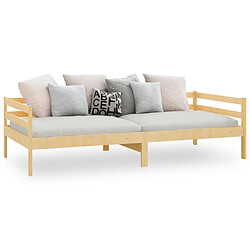 Acheter vidaXL Lit de jour 90x200 - Pin massif
