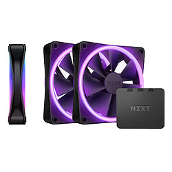 NZXT F120 RGB Duo Triple Pack - Noir