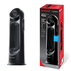 Avis Ventilateur colonne 81cm 58w 3 vitesses noir - HYF500E4 - Turbo Force - HONEYWELL