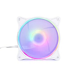 Alphacool Rise Aurora PWM-Lüfter - 120mm - Blanc