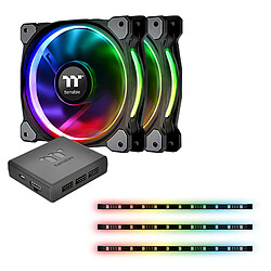 Thermaltake Riing Plus 12 RGB - Pack de 3