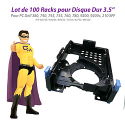 Dell Lot x100 Racks 3.5" - Occasion