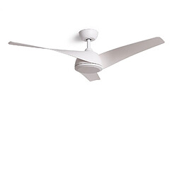 TECHBREY Ventilateur de plafond silencieux Eubea 132cm Ledkia - Blanc