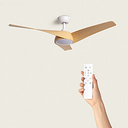 Ledkia Eubea 132cm Motor DC Blanc Avec lumière