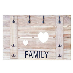 Avis Mendler Vestiaire mural en paulownia - Naturel