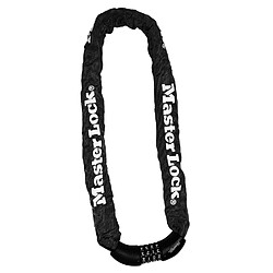 MASTER LOCK Chaîne Acier avec Combinaison - 90 cm