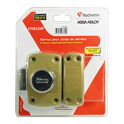 VACHETTE Verrou porte bouton Cyclop 6766V