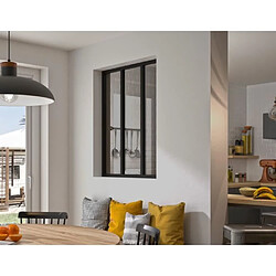 Optimum Verrière 3 carreaux Noir