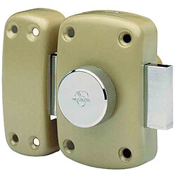 VACHETTE Verrou de sureté bouton et cylindre Cyclop