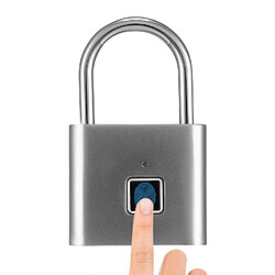 Wewoo Cadenas Serrure électronique - Édition 40 empreintes digitales argent