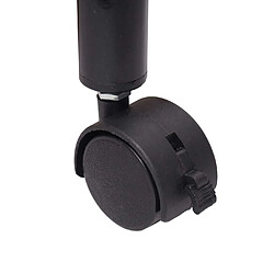 Mendler Vestiaire portemanteau métal - Noir pas cher