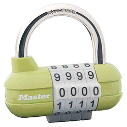 Master Lock 1523EURD Cadenas à Combinaison, Couleur Aléatoire, 5,9 x 6,4 x 2,6 cm