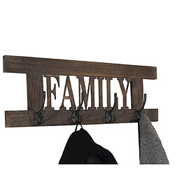 Mendler Garde-robe Family Shabby Marron