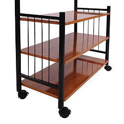 Acheter Mendler Vestiaire portemanteau métal - Noir