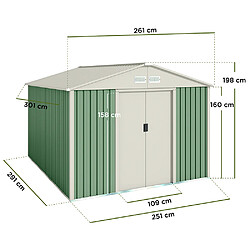 Acheter Wasabi 3.01×2.61×1.98m - 7.86m²