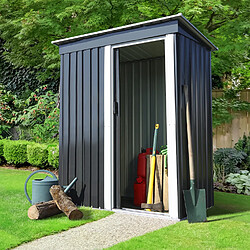 Idmarket MARKET Abri de jardin 1,3 m² - Gris