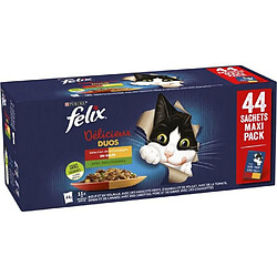 Felix Tendres Effilés Délicieux Duos 44x85g