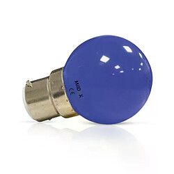 Miidex ampoule LED B22 décorative - Bleu