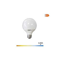 Edm Ampoule LED E27 globe G95 10W – 6400K pas cher