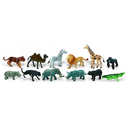 Safari Figurines animaux de la savane - Tubo