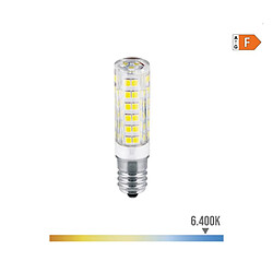 Avis Edm Ampoule LED tubulaire E14 4,5W - Blanc froid 6400K