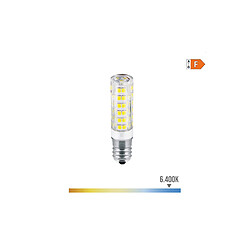 Edm Ampoule LED tubulaire E14 4,5W - Blanc froid 6400K pas cher