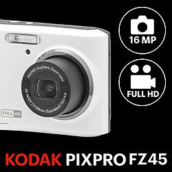 Kodak Pixpro FZ45 Blanc