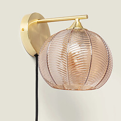 Avis Ledkia Lampe Murale Klimt Ambre
