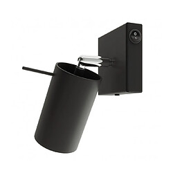 Luminaire Center Spot Ring Single Noir