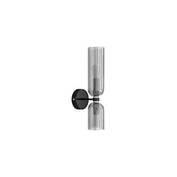 Acheter ICONIK INTERIOR Applique Murale - Lampe Cristal et Métal - Kren Fumée