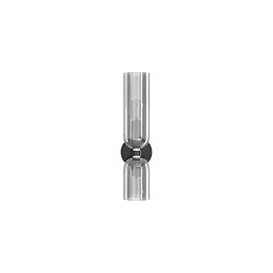 Avis ICONIK INTERIOR Applique Murale - Lampe Cristal et Métal - Kren Fumée