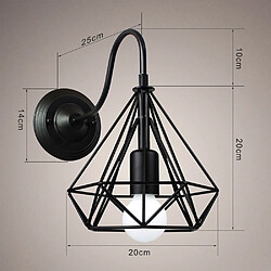 Acheter Stoex Appliques Murales Vintage - Noir