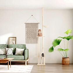 VidaXL Arbre à Chat du Sol au Plafond