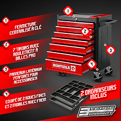 Servante atelier MOVITOOLS 7 tiroirs
