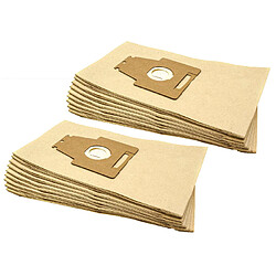 Vhbw Sacs d’aspirateur compatibles Bosch BSG 82032/82040 - 20 pièces