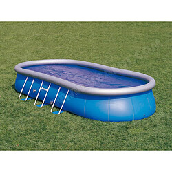 Bestway Bâche Solaire Ovale 732x366 cm